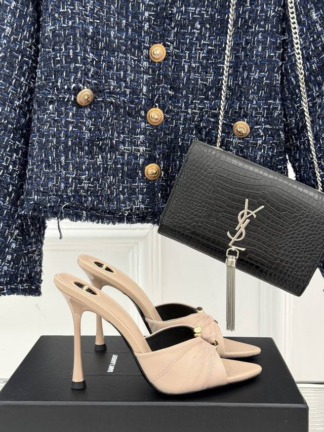 factory price Saint Lauren*Ysl Saint Laurent 25Ss Sexy high-heeled sandals and s
