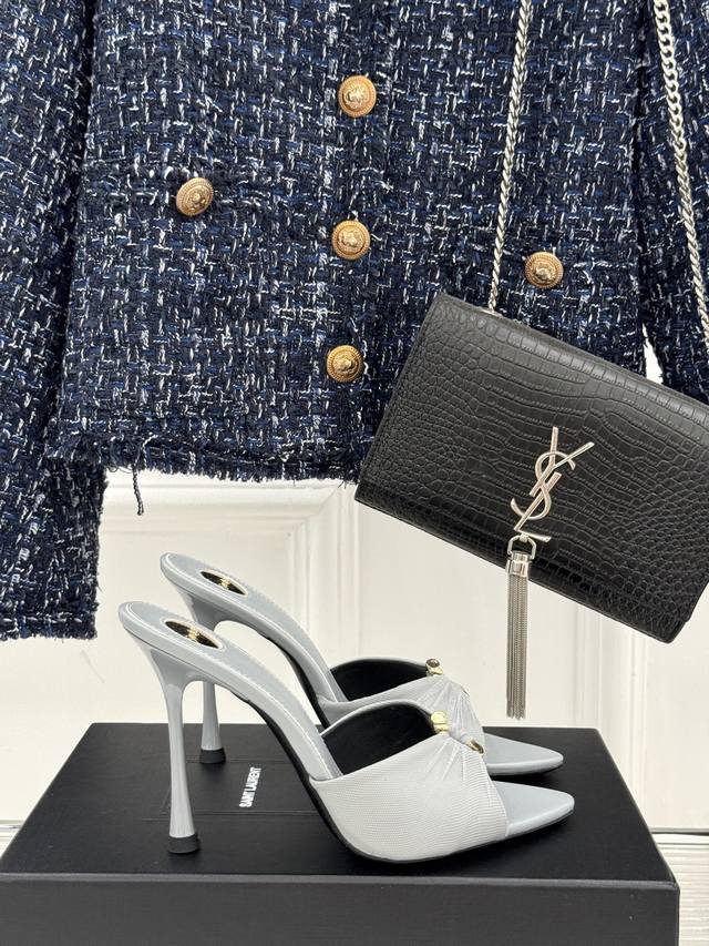 factory price Saint Lauren*Ysl Saint Laurent 25Ss Sexy high-heeled sandals and s