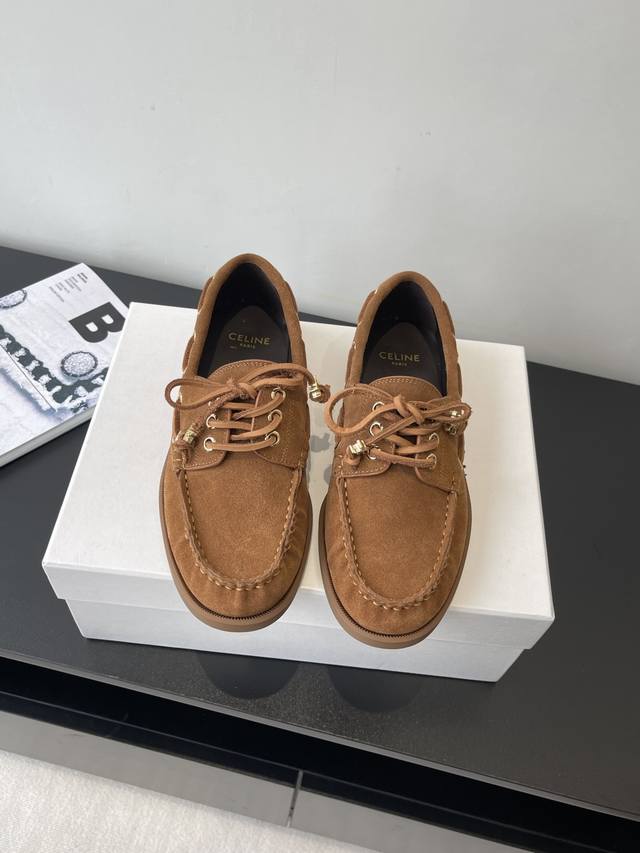 Celine Celine's latest Bateau Arc de Triomphe buckle loafers are a classic repro