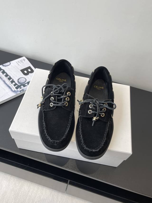 Celine Celine's latest Bateau Arc de Triomphe buckle loafers are a classic reapp