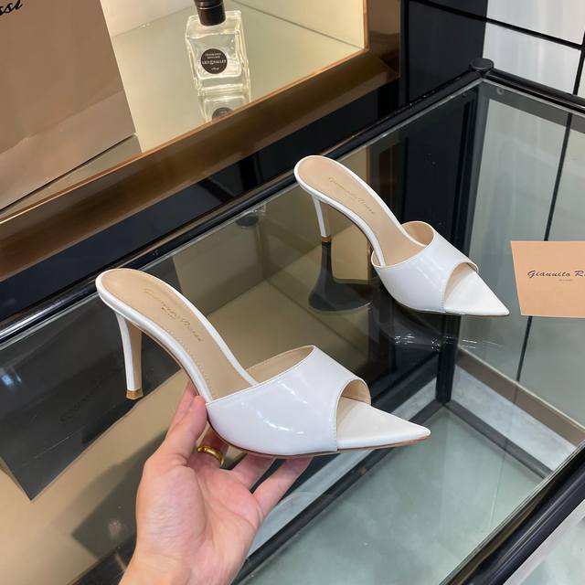 Gianvito Rossi 2025 new slippers Original development Top version Purchasing qua