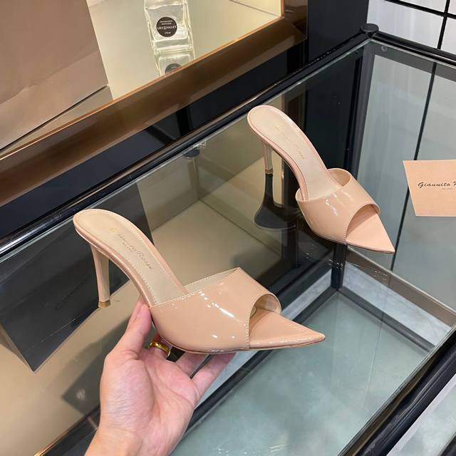 Gianvito Rossi 2025 new slippers Original development Top version Purchasing qua