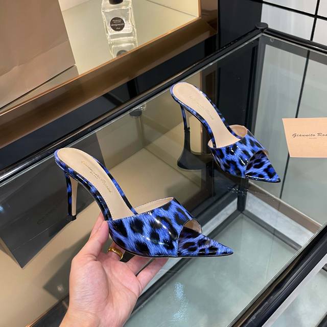 Gianvito Rossi 2025 new slippers Original development Top version Purchasing qua