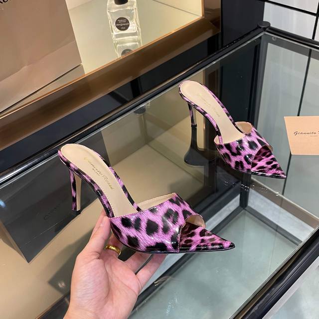 Gianvito Rossi 2025 new slippers Original development Top version Purchasing qua
