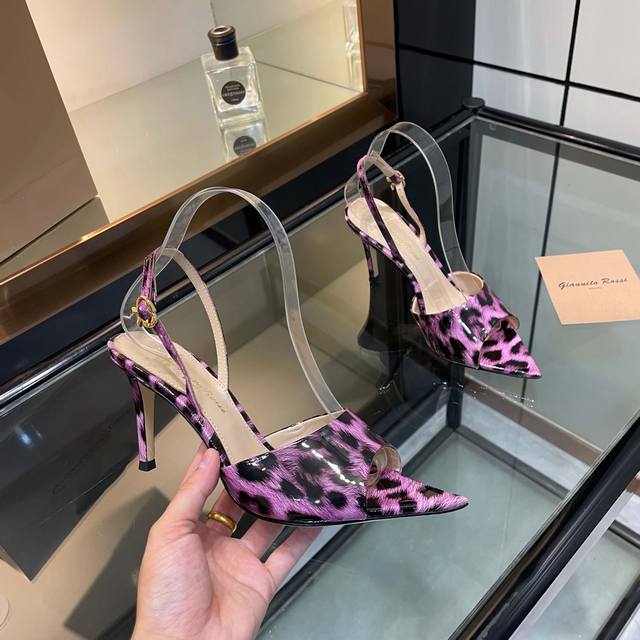 Gianvito Rossi 2025 new sandals top version purchasing quality This pair of poin