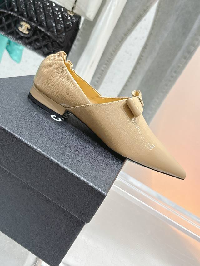 Xiaoxiang's new product Bowknot pointed single shoes loafers I was attracted by