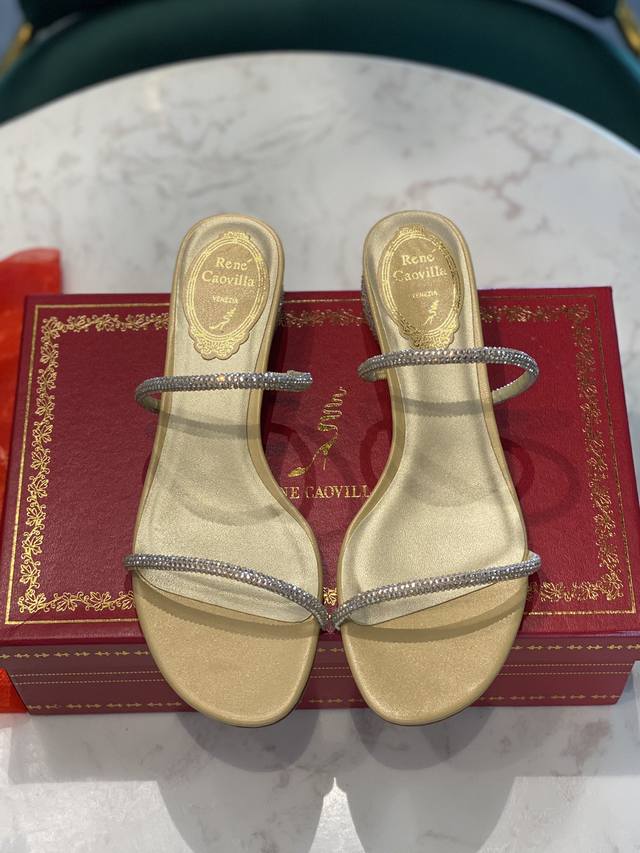 Renee Jovella's super popular spring and summer fairy crystal sandals [two-in-o