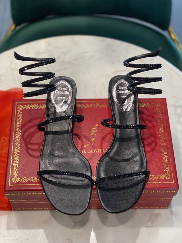 Renee Jovella's super popular spring and summer fairy crystal sandals [snake ri