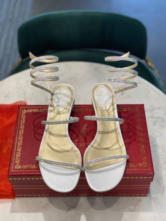 Renee Jovella's super popular spring and summer fairy crystal sandals [snake ri