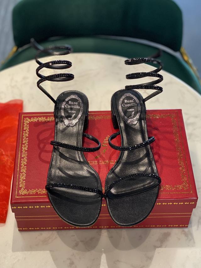Renee Jovella's super popular spring and summer fairy crystal sandals [snake ri