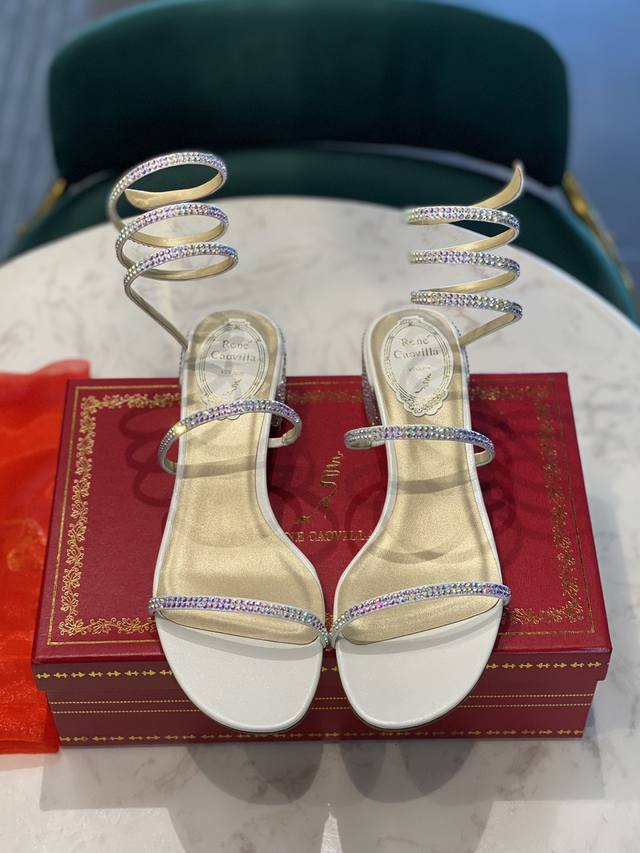 Renee Jovella's super popular spring and summer fairy crystal sandals [snake ri
