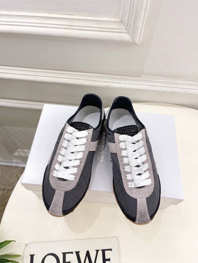 Maison Margiela 2025Ss Early Spring New Sprinters Colorblock Low-top Sneakers Ca