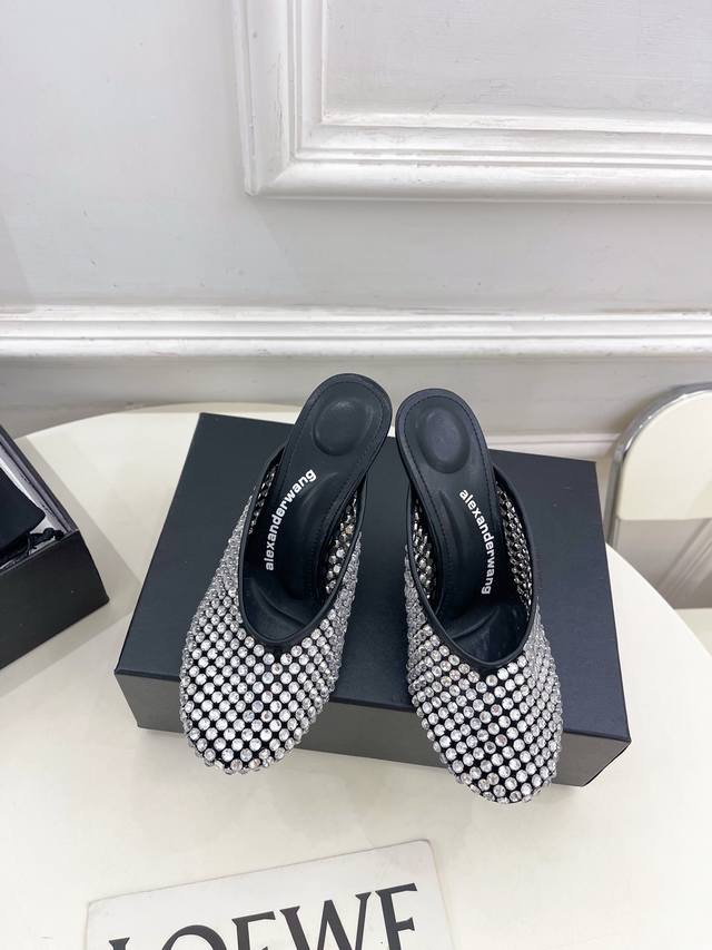 Alexander Wang 2025 Spring and Summer New Product Alexander Wang Rhinestone Mesh