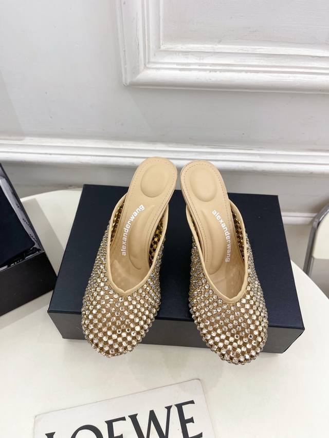 Alexander Wang 2025 Spring and Summer New Product Alexander Wang Rhinestone Mesh