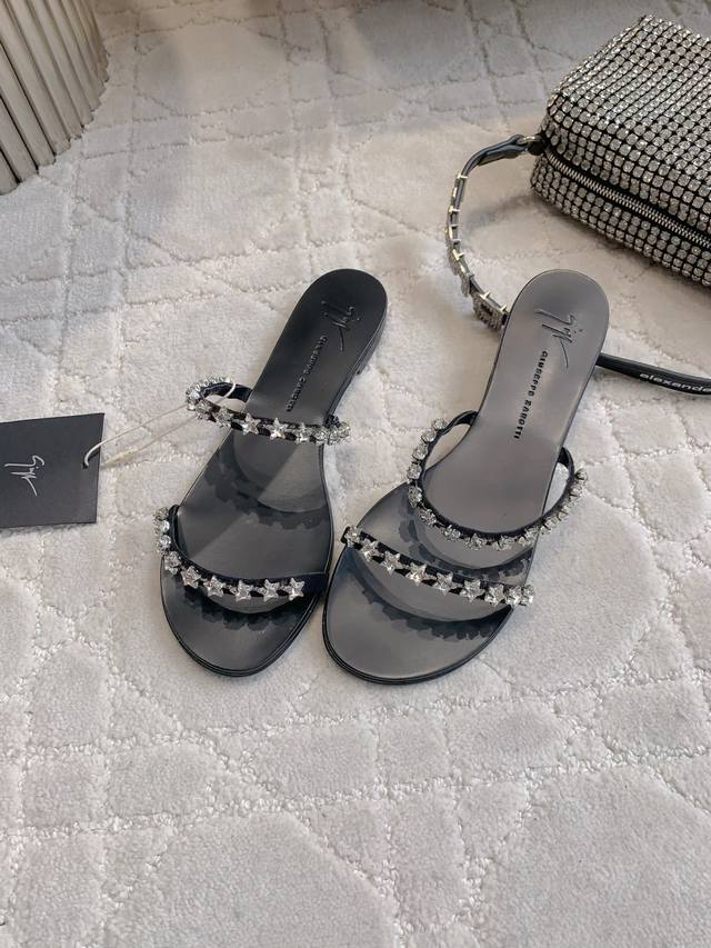 Factory Price Pp Giuseppe Zanott* Gz Classic rhinestone series sandals are orig