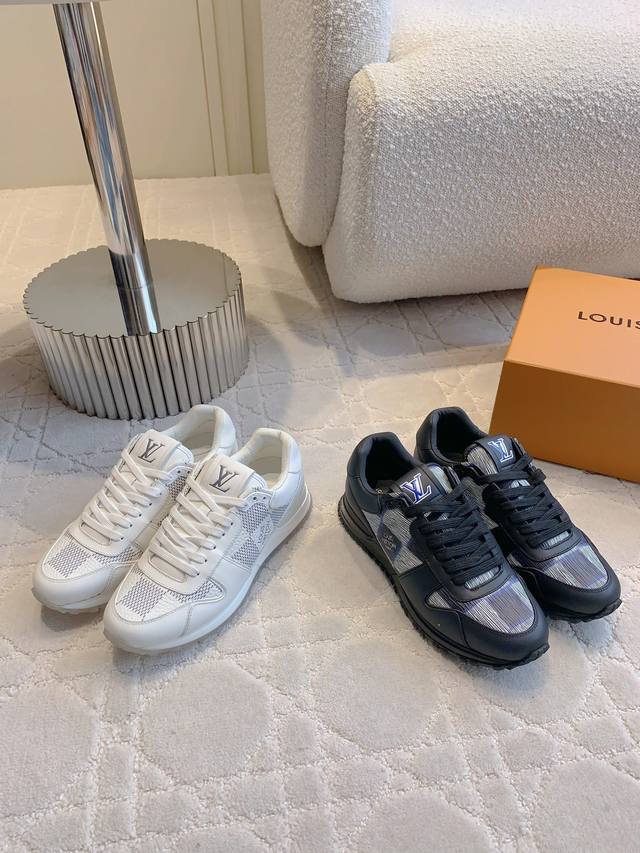 Factory price P Top version Louis Vuitt* Classic Runaway series sports shoes ru