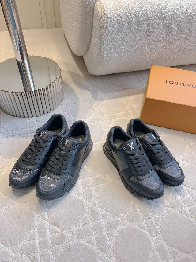 Factory price P Top version Louis Vuitt* Classic Runaway series sports shoes ru