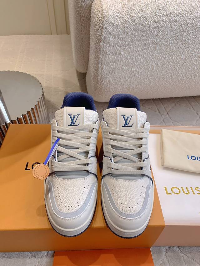 factory price P Louis Vuitto*classic Trainer series sneakers for men and women,