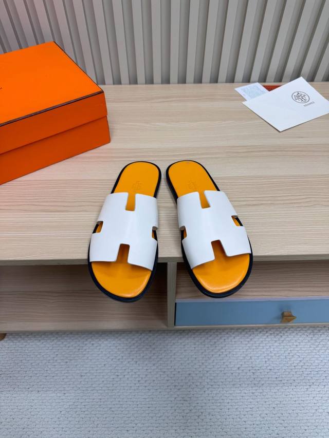 Couple's Style* Hermes Lzmir Retro Second Uncle Slippers | Classic H Slippers,