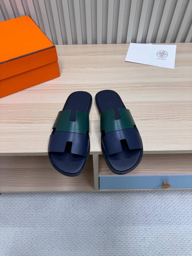 Couple's Style* Hermes Lzmir Retro Second Uncle Slippers | Classic H Slippers,