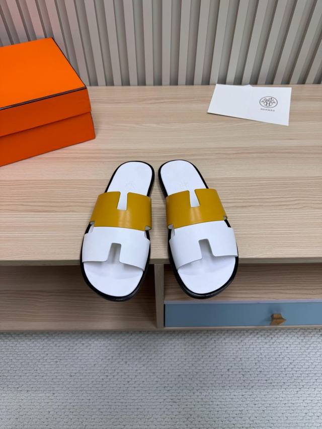 Couple's Style* Hermes Lzmir Retro Second Uncle Slippers | Classic H Slippers,