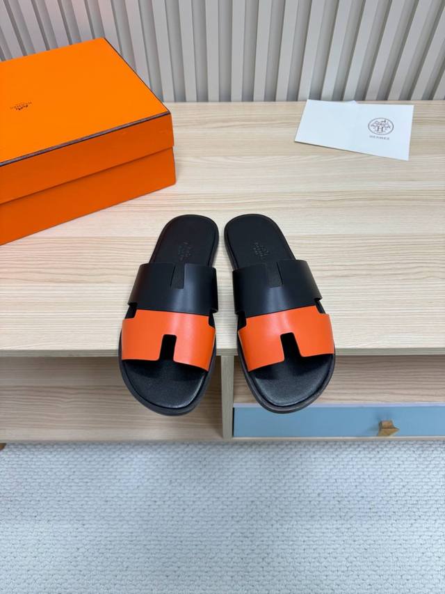 Couple's Style* Hermes Lzmir Retro Second Uncle Slippers | Classic H Slippers,