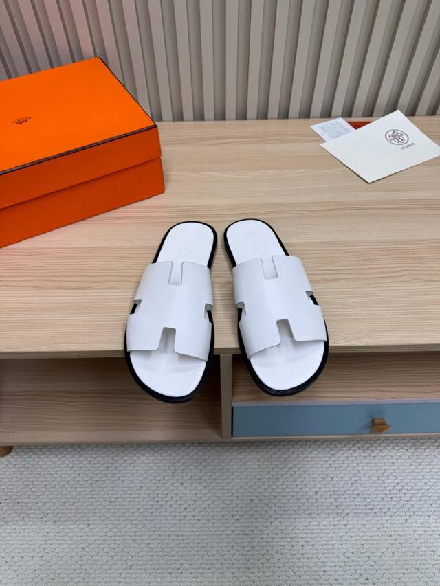 Couple's Style* Hermes Lzmir Retro Second Uncle Slippers | Classic H Slippers,