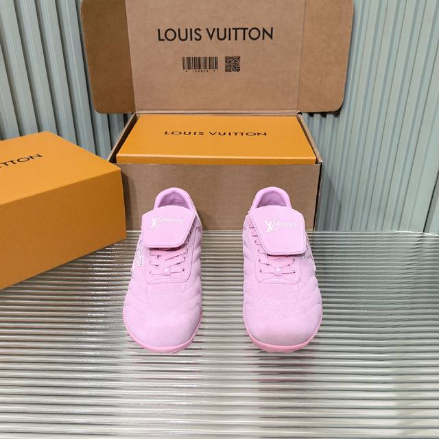 Louis Vuitton Louis Vuitton 25Ss Spring/Summer New Footprint Series Couple Sneak