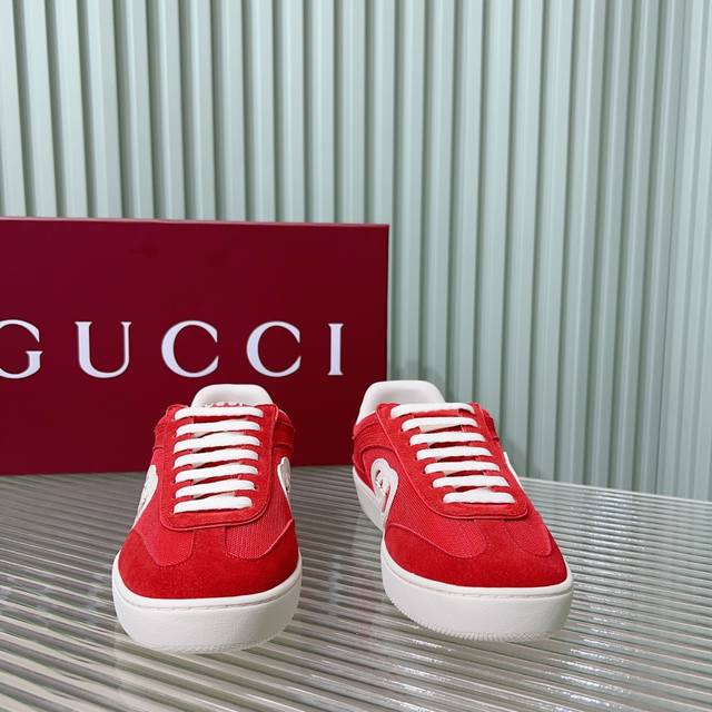 Gucci 24P latest couple style Gucci shoes; Gump shoes; sneakers Classic retro st