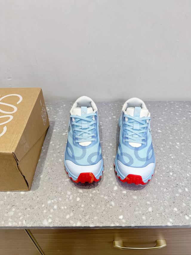 Loewe X On Cloudtilt1.0 Loewe couple's joint sports shoes, casual shoes, running