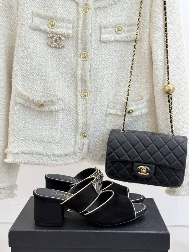 Factory Price Chane* | Chanel 25A Spring and Summer New Product Double C Bow Th