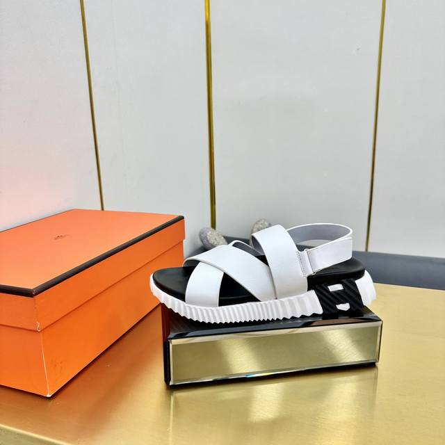 Hermes top version# Hermes second uncle cross-slipper sandals Original purchase