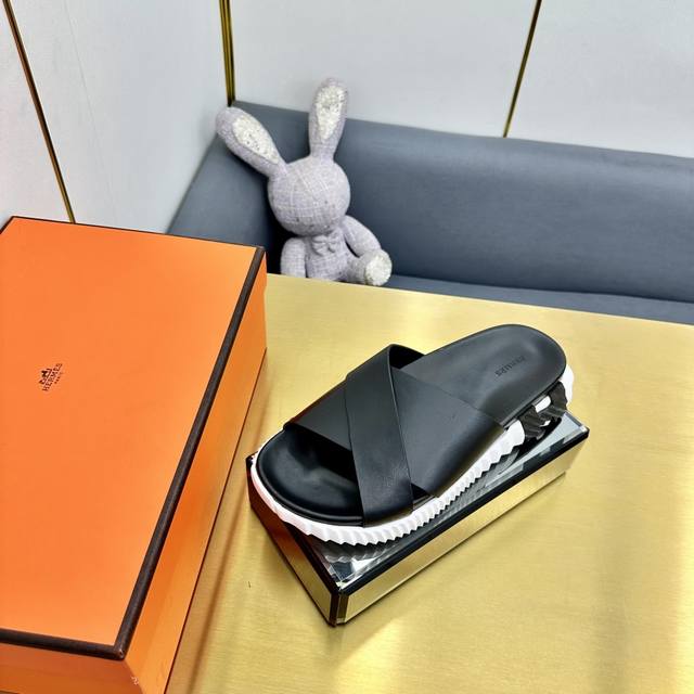 Hermes top version# Hermes second uncle cross-slipper sandals Original purchase