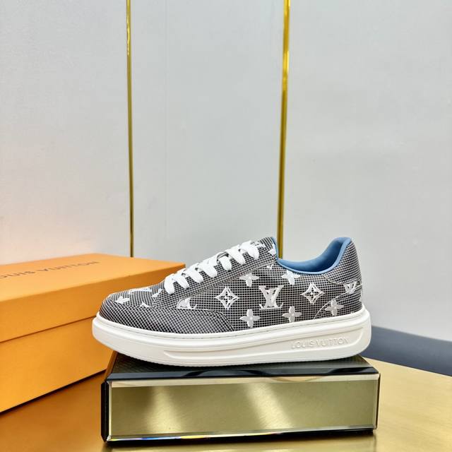 Male +10! ! Lv official latest height-increasing shoes, fabric: imported top la