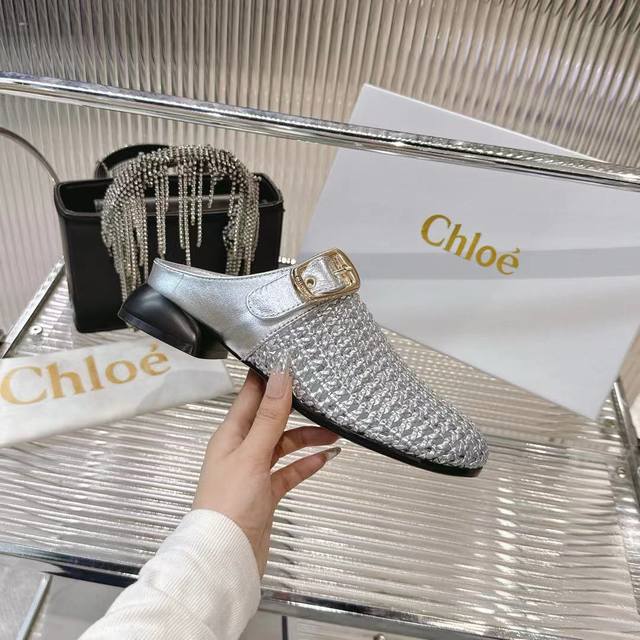 yuanChioe Chloe 25 new sandals series fabric half-slippers original sole, all h