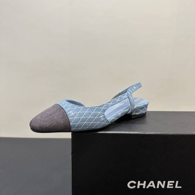 Chanel Chanel Chanel style classic color matching sandals, new colors for summer