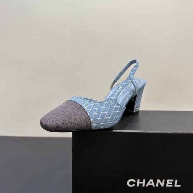 Chanel Chanel Chanel style classic color matching sandals, new colors for summer