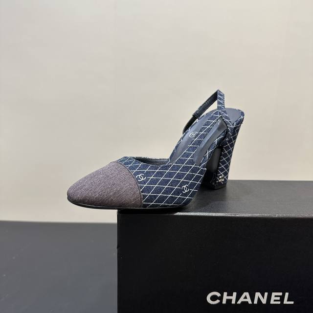 Chanel Chanel Chanel style classic color matching sandals, new colors for summer
