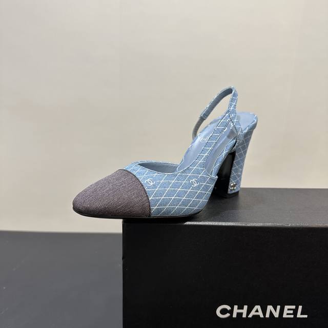 Chanel Chanel Chanel style classic color matching sandals, new colors for summer