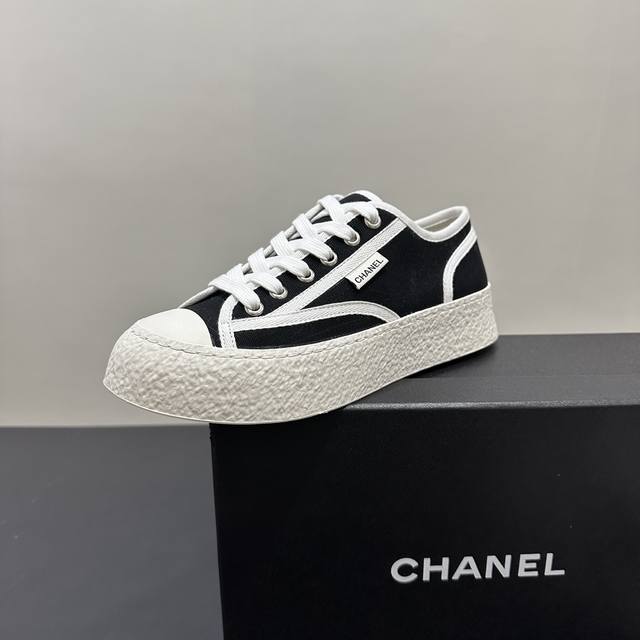 Chanel.Vintage Chanel 2025 early spring new vintage sports thick-soled biscuit s