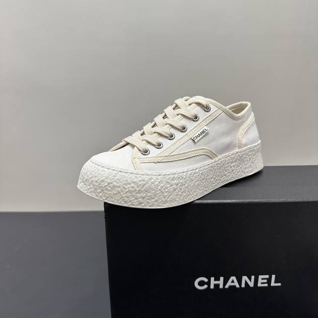 Chanel.Vintage Chanel 2025 early spring new vintage sports thick-soled biscuit s