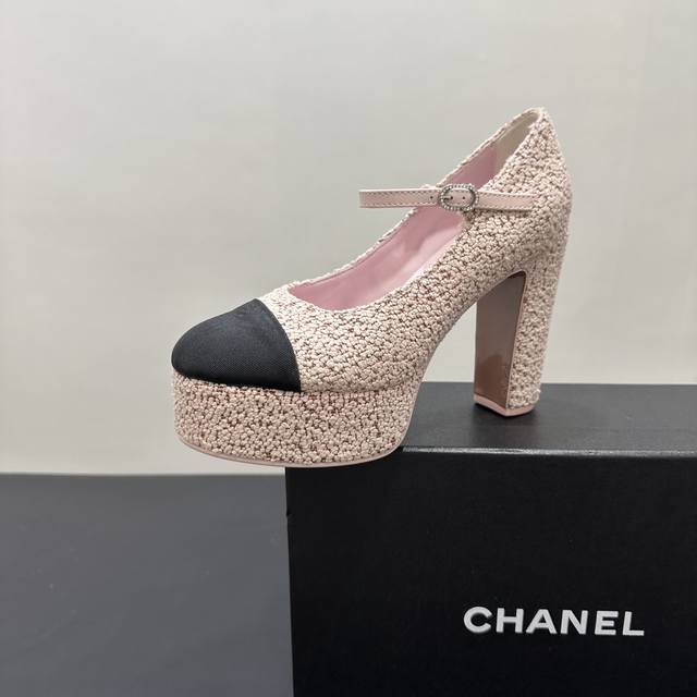 cloth Chanel | Chanel 25P Spring and Summer New Product Chunky Heel Thick Sole W