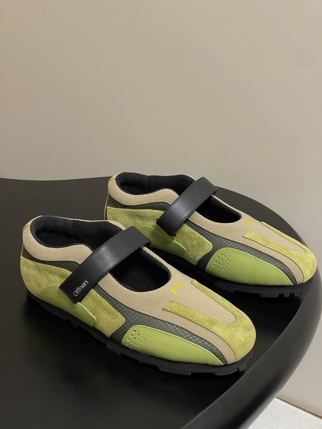 Offnen 25Aw Mary Jane sneakers, casual ballet shoes Suivi means the small steps