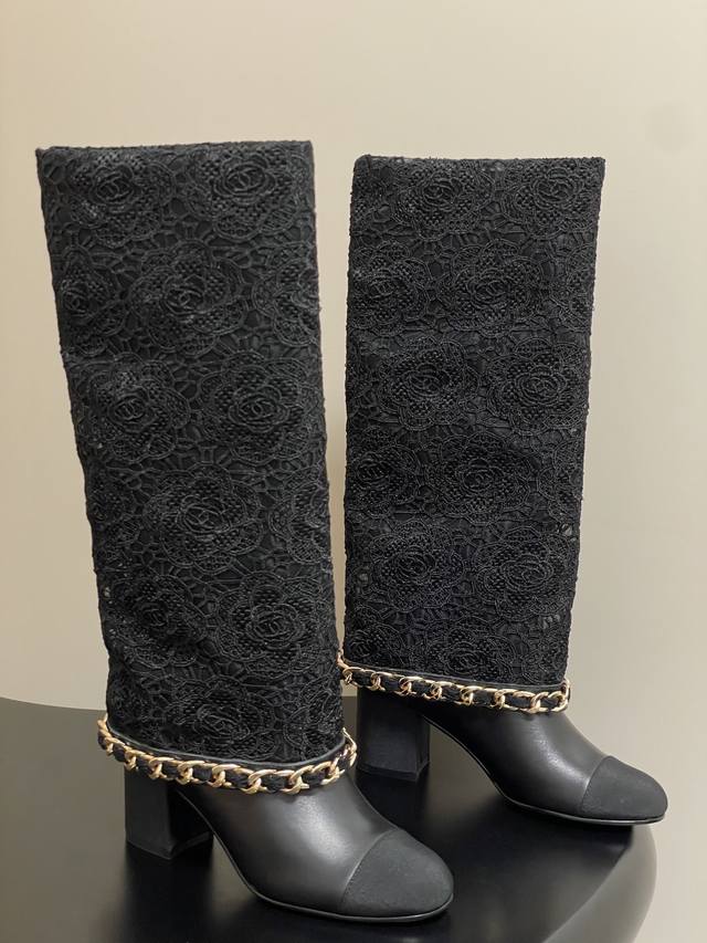 Early Autumn New Chanel Xiaoxiang 25B Autumn and Winter Runway Style Turn-up Bi