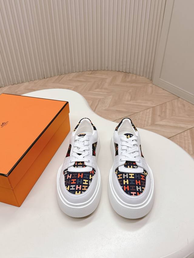 Men's Hermes 2025 new series of casual sports shoes are made with the ultimate