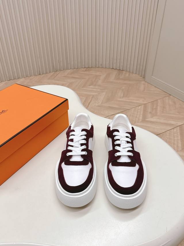 Men's Hermes 2025 new series of casual sports shoes are made with the ultimate