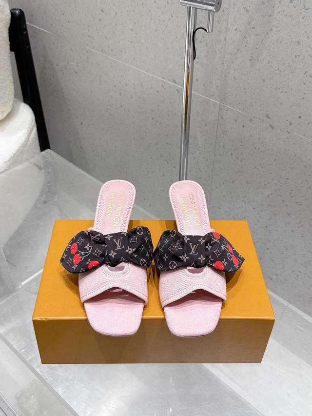 Cherry heelLv 25Ss Spring and summer new Louis Vuitton