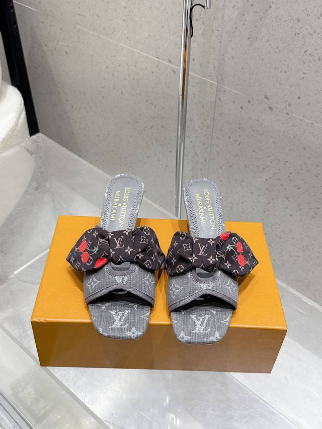 Cherry heel Lv 25Ss Spring and summer new Louis Vuitton