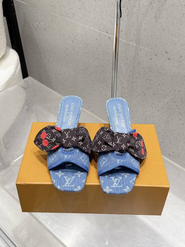 Cherry heel Lv 25Ss Spring and summer new Louis Vuitton