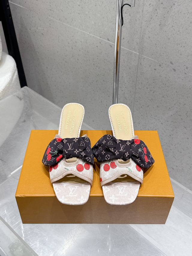 Cherry heelLv 25Ss Spring and summer new Louis Vuitton